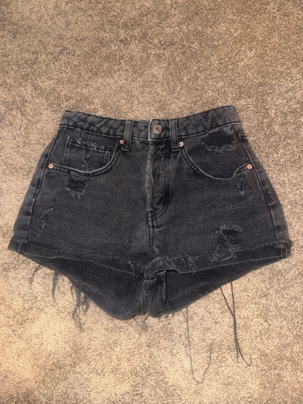 Wild Fable black denim shorts